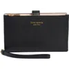 Kate Spade New York Morgan Saffiano Leather Wristlet Wallet In Black