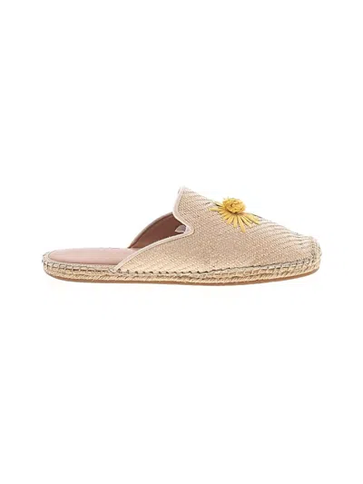 Pre-owned Kate Spade New York Mule/clog In Gold