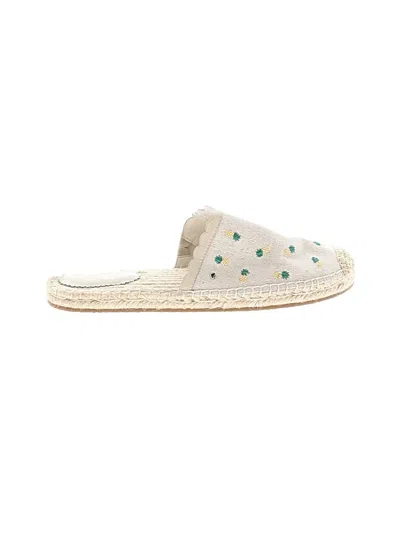 Pre-owned Kate Spade New York Mule/clog In Ivory