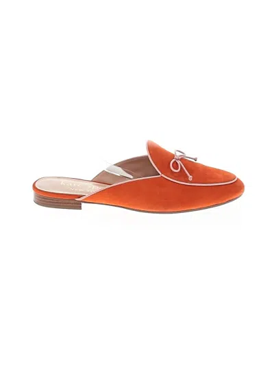 Pre-owned Kate Spade New York Mule/clog In Orange