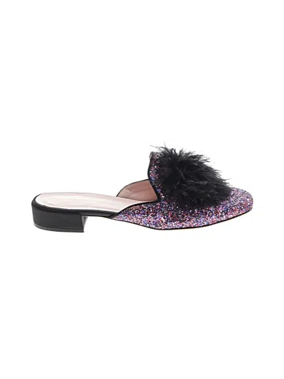 Pre-owned Kate Spade New York Mule/clog In Purple