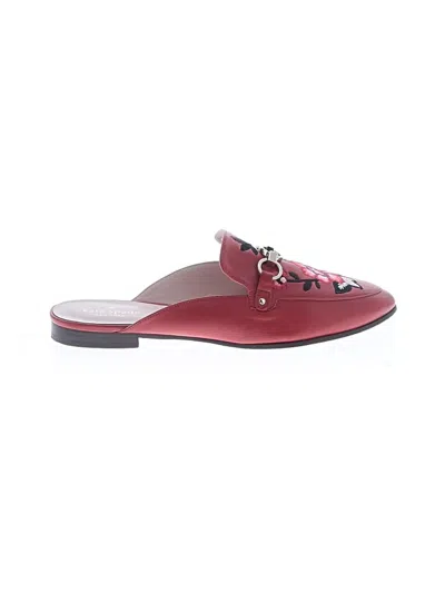 Pre-owned Kate Spade New York Mule/clog In Red