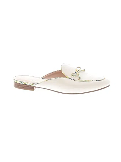 Pre-owned Kate Spade New York Mule/clog In White