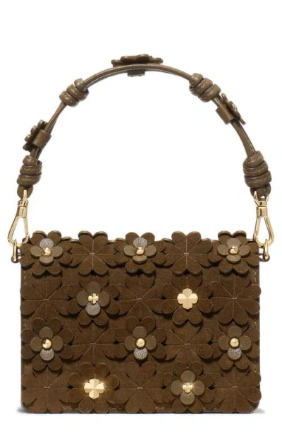 Kate Spade New York Natasha Floral Embellished Leather Mini Bag