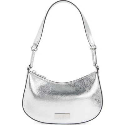 Kate Spade New York Nina Metallic Shoulder Bag In Silver