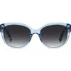 Kate Spade New York Ninna 55mm Gradient Round Sunglasses
