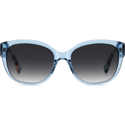 Kate Spade New York Ninna 55mm Gradient Round Sunglasses