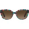 Kate Spade New York Ninna 55mm Gradient Round Sunglasses