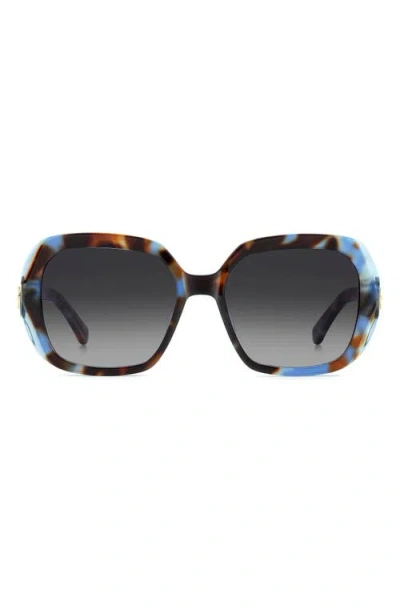 Kate Spade New York Norina 57mm Gradient Square Sunglasses In Multi