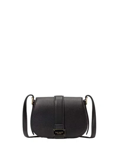 Kate Spade New York Nouveau Mini Saddle Bag In Black