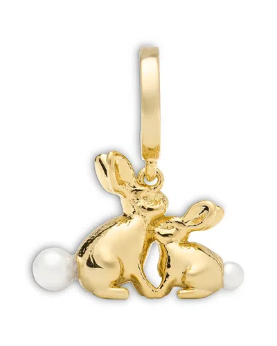 Kate Spade New York One In A Million Bunny Charm In Gold