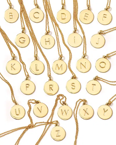 Kate Spade New York One In A Million Initial Pendant Necklace, 16.5 In N/gold