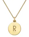 Kate Spade New York One In A Million Initial Pendant Necklace, 18 In R/gold
