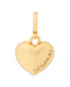 Kate Spade New York One In A Million Metal Heart Charm In Gold