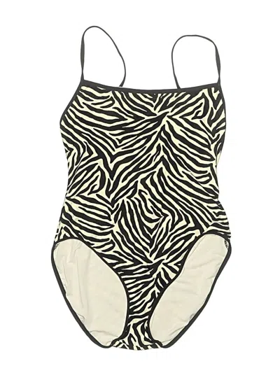Pre-owned Kate Spade New York One Piece Swimsuit In Ivory