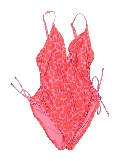Pre-owned Kate Spade New York One Piece Swimsuit In Pink