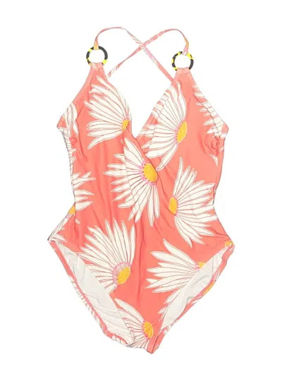 Pre-owned Kate Spade New York One Piece Swimsuit In Pink