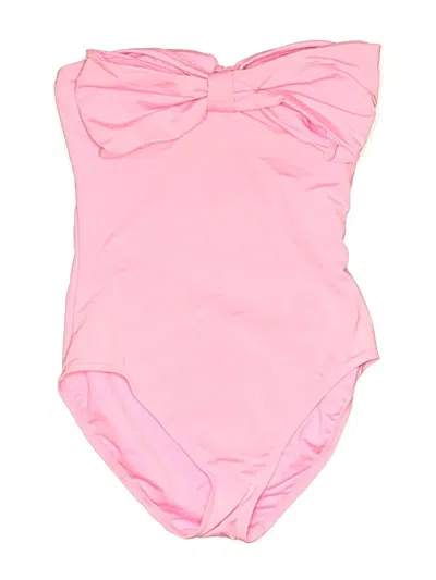 Pre-owned Kate Spade New York One Piece Swimsuit In Pink