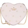 Kate Spade New York Other Love Faux Pearl Stud Leather Heart Crossbody Bag