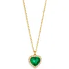 Kate Spade New York Pavé Heart Pendant Necklace In Gold