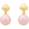 Kate Spade New York Pearlie Faux Pearl Drop Earrings In Gold