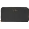 Kate Spade New York Pebbled Leather Continental Wallet In Black
