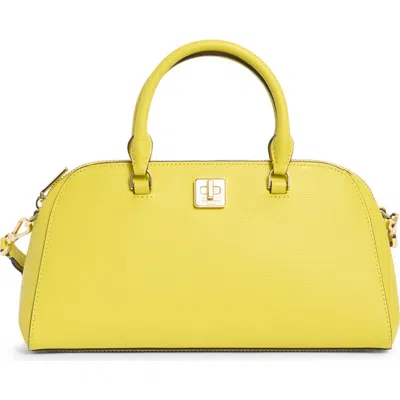 Kate Spade New York Phoebe Refined Grain Leather Handbag In Yellow