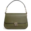 Kate Spade New York Phoebe Refined Grained Leather Shoulder Bag In Green