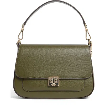 Kate Spade New York Phoebe Refined Grained Leather Shoulder Bag In Green