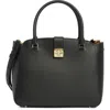 Kate Spade New York Phoebe Refined Grained Leather Top Handle Bag In Black