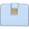 Kate Spade New York Phoebe Refined Leather Card Case In Blue