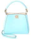 Kate Spade New York Phoebe Small Top Handle Leather Bag In Blue