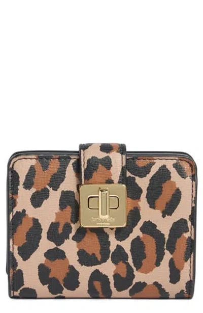 Kate Spade New York Phoebe Spotted Leopard Wallet In Multi