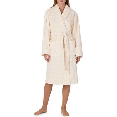 Kate Spade New York Plush Robe In Gray