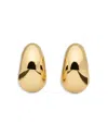 Kate Spade New York Polished Statement Medium Hoop Earrings In Gold