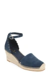 Kate Spade New York Polly Espadrille Wedge Sandal In Blazer Blue