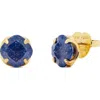 Kate Spade New York Pop Of Joy Cubic Zirconia Stud Earrings In Dark Navy