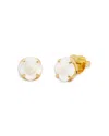 Kate Spade New York Pop Of Joy Cubic Zirconia Stud Earrings In Cracked Clear/gold