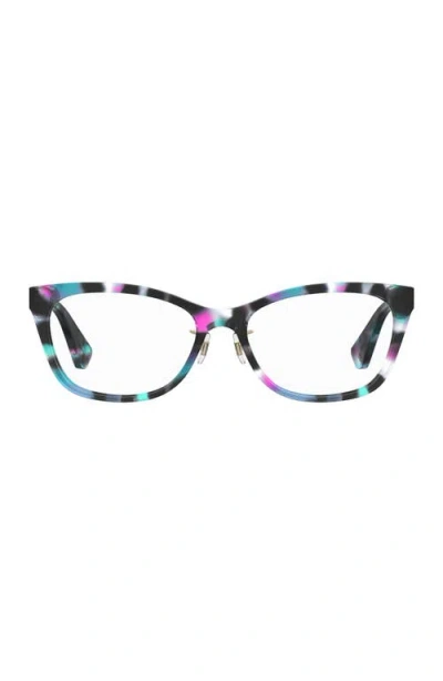 Kate Spade New York Posi 53mm Cat Eye Optical Glasses In Multi