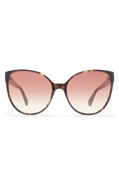 Kate Spade New York Primrose 60mm Gradient Cat Eye Sunglasses In Brown