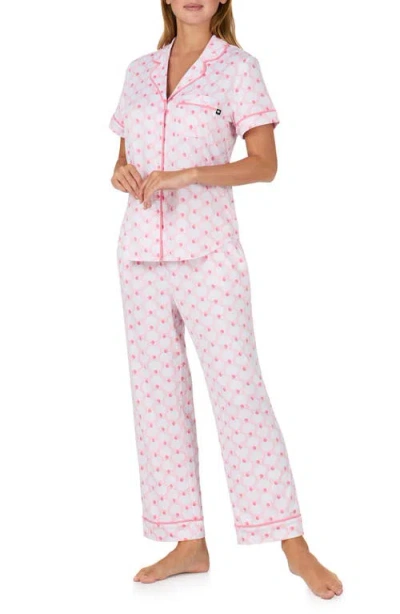 Kate Spade New York Print Crop Pajamas In Multi