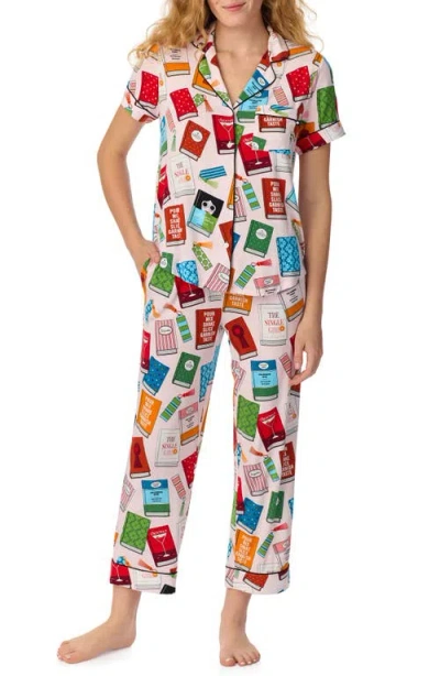 Kate Spade New York Print Crop Pajamas In Multi