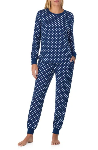 Kate Spade New York Print Pajamas In Blue