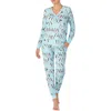 Kate Spade New York Print Pajamas In Blue Multi