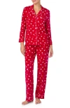 Kate Spade New York Print Pajamas In Red Hearts