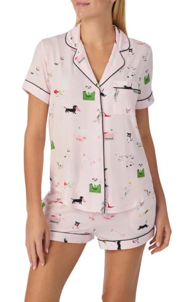 Kate Spade New York Print Short Pajamas In Multi