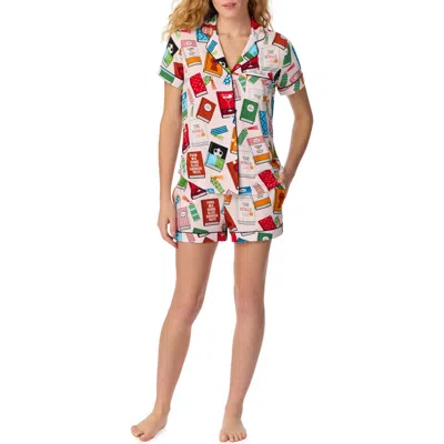 Kate Spade New York Print Short Pajamas In Multi