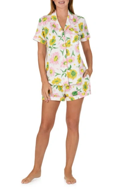 Kate Spade New York Print Short Pajamas In White