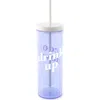 Kate Spade New York Print Straw Tumbler