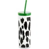 Kate Spade New York Print Straw Tumbler